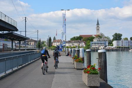 Sykkelveien rundt Bodensjøen - Romanshorn