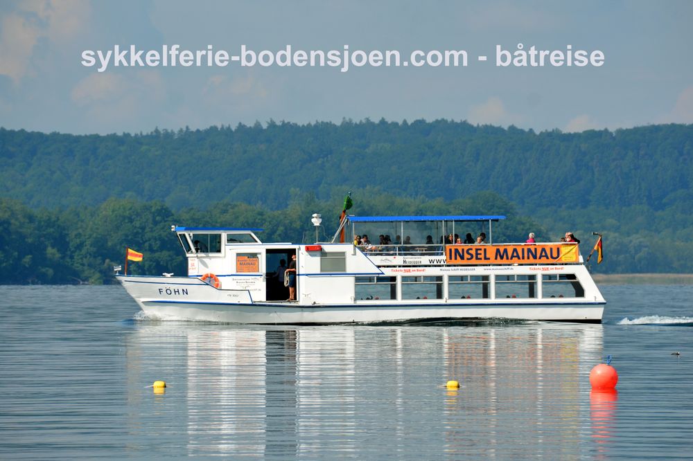 Båtreise på Bodensjøen - MS Föhn