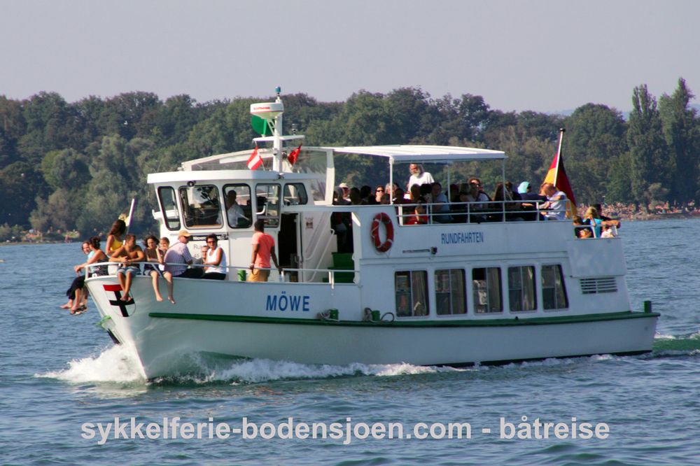Båtreise på Bodensjøen - MS Möwe