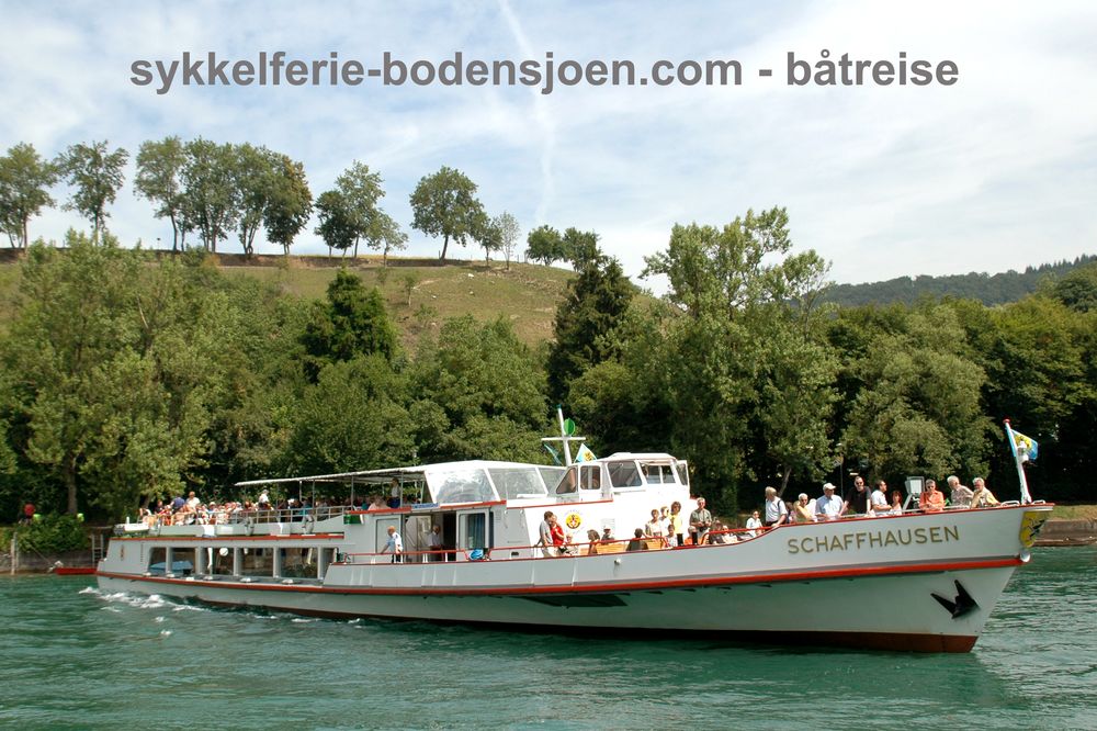 Båtreise på Bodensjøen - MS Schaffhausen