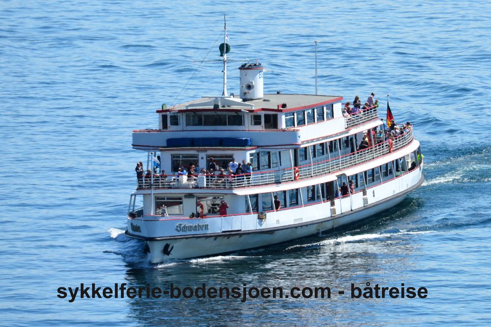 Båtreise på Bodensjøen - MS Schwaben